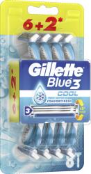 Gillette Blue3 Cool eldobható borotva 6+2 db