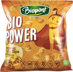 Biopont Extrudált kukorica, pizza ízesítéssel, gluténmentes (BIO POWER) 55g