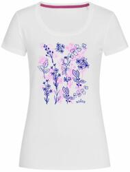 Bontis Női póló MEADOW - Fehér | 2XL (TRI-W-MEADOW-whi-XXL)