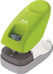 PLUS Kapocs nélküli tűzőgép, asztali, 10 lap, PLUS, zöld (31261) - irodaszermost