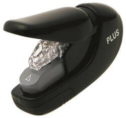PLUS Corporation Kapocs nélküli tűzőgép, kézi, 5 lap, PLUS, fekete (59177) - bestoffice