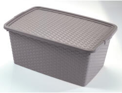 Heidrun Europlastic Heidrun Intrigobox Tároló doboz 20L 43x32x22cm tetővel (4511)