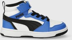 PUMA gyerek sportcipő Rebound V6 Mid AC+ PS - kék 28.5