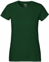 Neutral Tricou Classic pentru femei din bumbac organic Fairtrade - Verde de sticlă | XL (NE-O80001-1000304163)