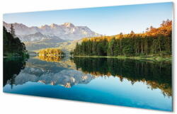 tulup. hu Akrilkép Németország Mountain erdei tó 100x50 cm 4 fogas