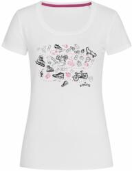 Bontis Tricou damă SPORT - Albă / roz | 2XL (TRI-W-SPORT-whi-pink-XXL)