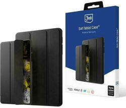 3mk Soft Tablet tok Sam Tab S9 FE+ fekete