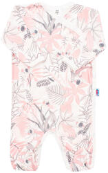 NEW BABY Baba pamut kezeslábas oldalsó bekapcsolássa New Baby Lovely rózsaszín - babyboxstore