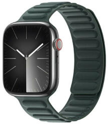 DUX DUCIS BL - finom szövött mágneses szíj Apple Watch 42/ 44/ 45mm zöld