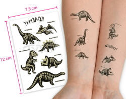 TYTOO Tetoválás matrica szett, sötétben világító dinoszauruszok (VZM-KEIT-TM032) - mesescuccok