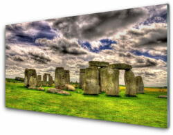 tulup. hu Akrilkép Stonehenge Tájkép 140x70 cm 4 fogas