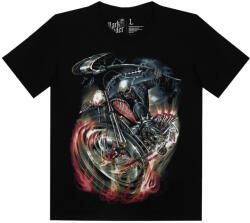  Démoni Motoros II Férfi Motoros Póló -4XL