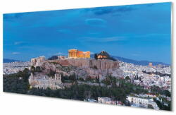 tulup. hu Üvegképek Görögország Panorama of Athens 120x60cm 2 fogas