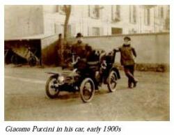 Ricordi Giacomo Puccini in Automobile - Foto (STP14)