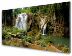 tulup. hu Konyhai fali panel Vízesés river forest nature 100x50 cm