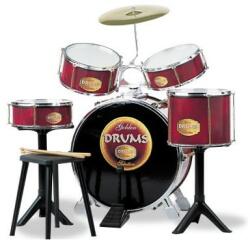Reig Musicales Baterie, Set tobe Golden Drums Instrument muzical de jucarie