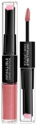 L'Oréal Luciu de buze - L'Oreal Paris Infallible 24HR 2 Step Lipstick 2 în 1 501 - Timeless Red