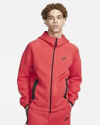 Nike Hanorac Nike Sportswear Tech Fleece Windrunner Light University Red Heather - XL
