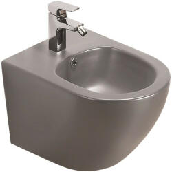 Fluminia Bideu suspendat, Fluminia, Alfonzo, gri mat (B2342BMG) - klassconfort