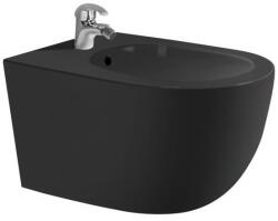 Fluminia Bideu suspendat, Fluminia, Minerva, negru mat (2210BBM) - klassconfort