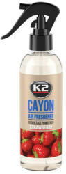K2 | CAYON Deocar légfrissítő - eper illatosító | 250 ml