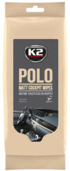 K2 POLO - Műszerfaltisztító kendő MATT hatás 24 db (K425)