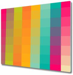  tulup. hu Üveg vágódeszka színes négyzetek 2x30x52 cm - mall - 15 900 Ft