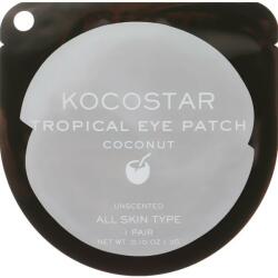 Kocostar Patch-uri hidrogel sub ochi Fructe tropicale. Nucă de cocos - Kocostar Tropical Eye Patch Coconut 2 buc