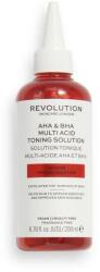 Revolution Beauty Tonic facial acid - Revolution Skincare AHA & BHA Multi Acid Toning Solution 200 ml