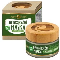 Purity Vision Mască de detoxifiere pentru piele Matcha și Spirulina - Purity Vision Bio Detox Mask With Matcha & Spirulina 40 ml