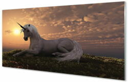  tulup. hu Akrilkép Unicorn hegyi naplemente 120x60 cm 2 fogas