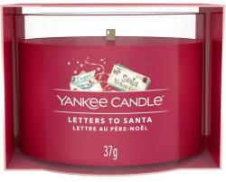 Yankee Candle Scented Mini Candle in Jar - Yankee Candle Letters to Santa Filled Votive 3 x 37 g