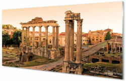 tulup. hu Akrilkép Róma Roman Forum napkelte 140x70 cm 4 fogas