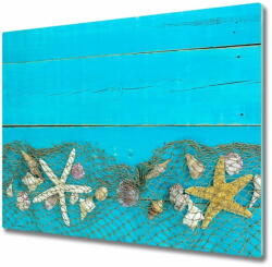 tulup. hu Üveg vágódeszka Starfish és kagylók 2x30x52 cm - mall - 15 900 Ft
