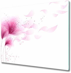 tulup. hu Üveg vágódeszka rózsaszín virág 2x30x52 cm - mall - 15 900 Ft
