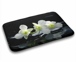 tulup. hu Fürdőszoba szőnyeg Orchideák 75x45 cm Fehér