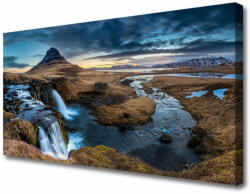  tulup. hu Vászonkép falra Vízesés River Landscape 140x70 cm