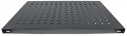 Intellinet 1U 19' Fixed Shelf rack polc 700mm fekete (712545)