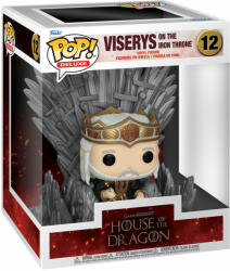 Funko POP! Deluxe: House of the Dragon - Viserys on Throne figura #12 (FU76470)