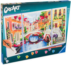 Ravensburger Set de pictură Ravensburger CreArt - Vise venețiene (20135)