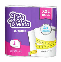 Violeta JUMBO XXL prémium háztartási papírtörlő - 3 rétegű 2 tekercses (88136)