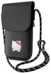 Hello Kitty Leather Daydreaming Cord bag - black