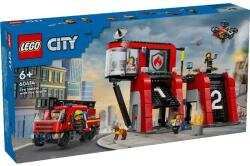 LEGO CITY STATIE SI CAMION DE POMPIERI 60414 SuperHeroes ToysZone