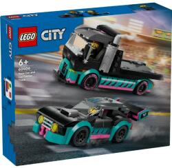 LEGO CITY MASINA DE CURSE SI CAMION TRANSPORTATOR DE MASINI 60406 SuperHeroes ToysZone