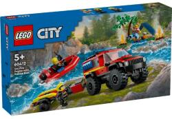 LEGO CITY CAMION 4X4 SI BARCA DE POMPIERI 60412 SuperHeroes ToysZone