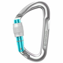 Edelrid Pure Screw III silver karabiner