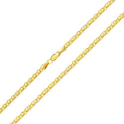 Ékszerkirály 14k arany nyaklánc, Biscmarck, 45 cm (AL042)