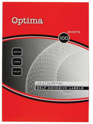 OPTIMA Etikett OPTIMA 32143 192x70mm 400 címke/doboz 100 ív/doboz (32143) - papir-bolt