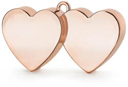 PartyDeco S. r. o Lufisúly, páros szív, rose-gold