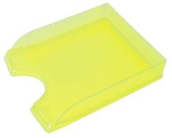 Optima Irattartó tálca OPTIMA műanyag áttetsző sárga (22884) - fotoland